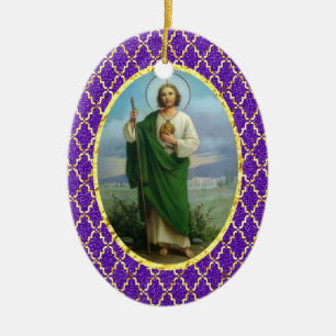 Beautiful St. Jude Ornament