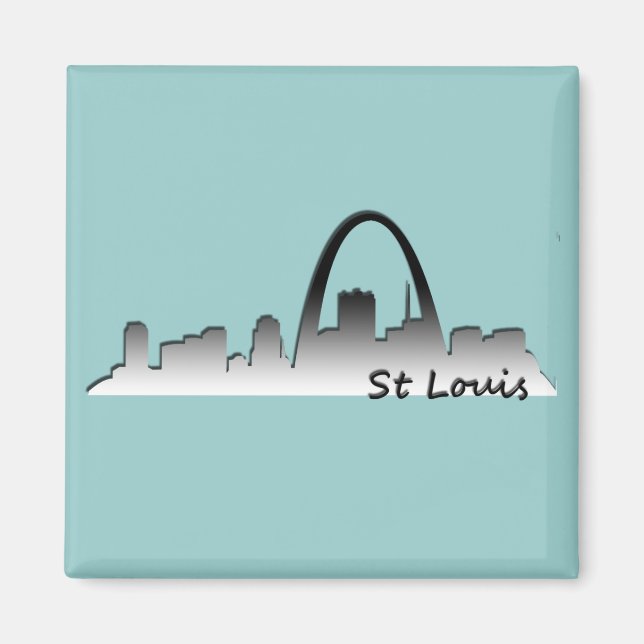Beautiful St Louis Magnet (Front)