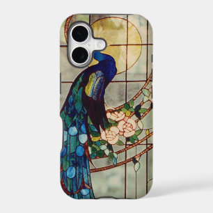 Beautiful Stained Glass Peacock