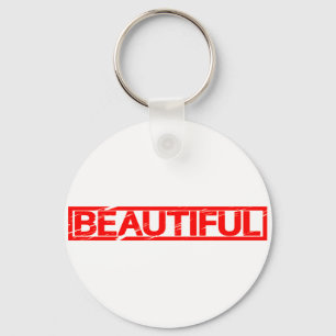 Beautiful Stamp Key Ring