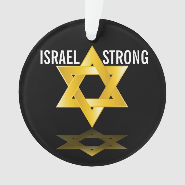 Beautiful Star of David Ornament (Front)
