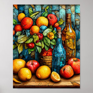 Beautiful still life poster