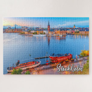 Beautiful Stockholm, Sweden Jigsaw Puzzle