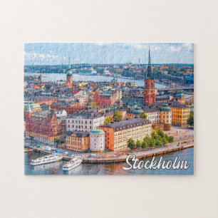 Beautiful Stockholm, Sweden Jigsaw Puzzle