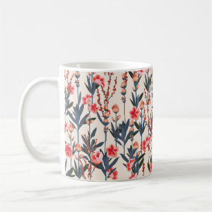 Beautiful Stylish Garden florals pattern in the ma Coffee Mug