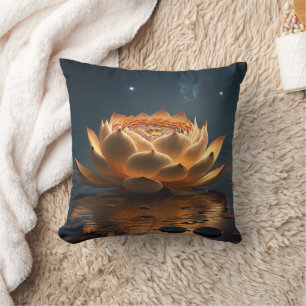 Beautiful Stylish Lotus,Zen Cushion