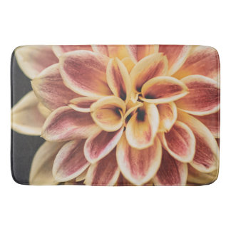 Beautiful Summer Dahlia Flower (Floral Art) Bath Mat