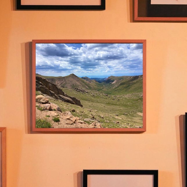 Beautiful Summer Morning Above Tree Line Photo Print (Creator Uploaded)
