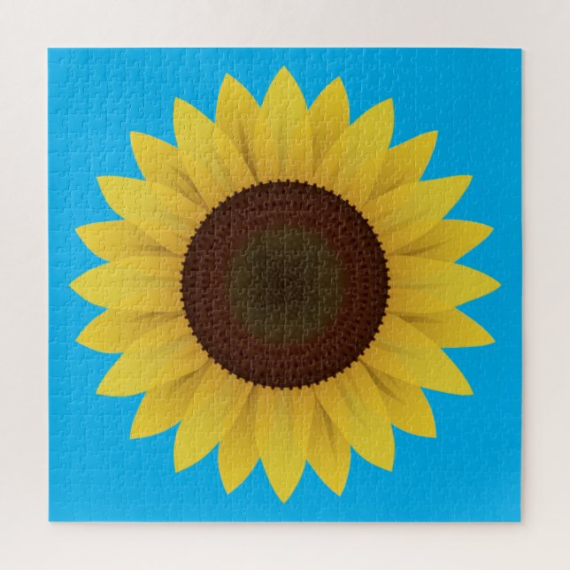 Beautiful Summer Sunflower Jigsaw Puzzle (Vertical)