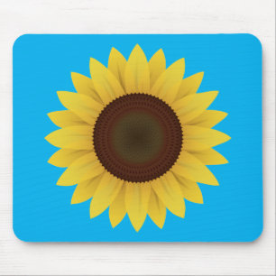 Beautiful Summer Sunflower Mouse Pad
