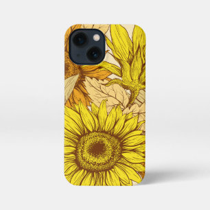 Beautiful Sunflower inspired Slim Fit iPhone Case