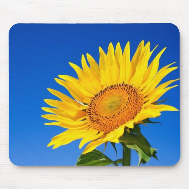 Beautiful Sunflower Mouse Pad (Front)