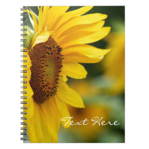 Beautiful Sunflower Notebook