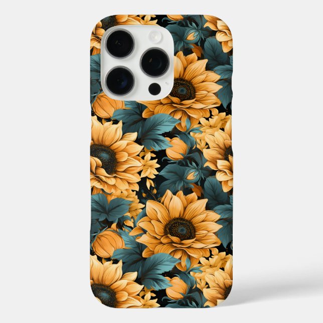 Beautiful Sunflower - Vibrant Floral Art  Case-Mate iPhone Case (Back)