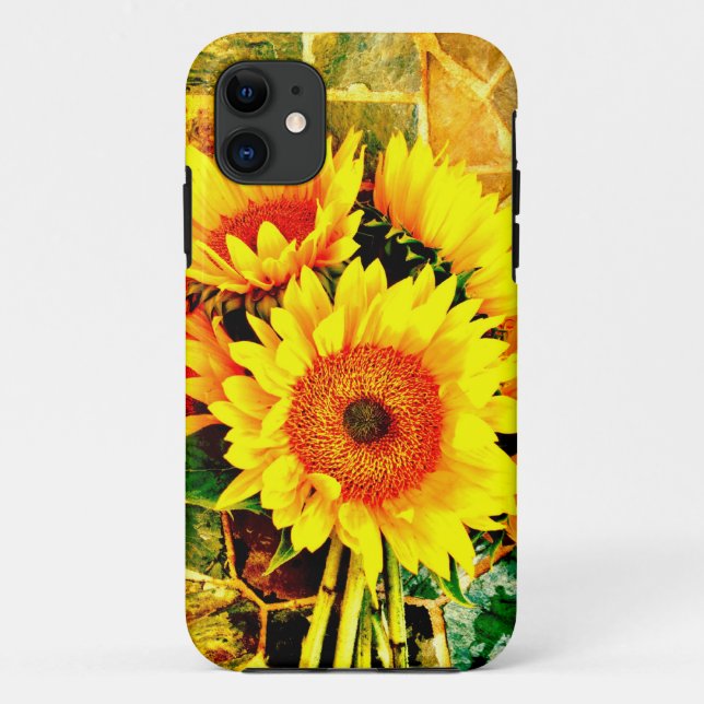 Beautiful Sunflowers iPhone 5 Case (Back)