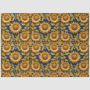 Beautiful Sunflowers Modern Collection Tissue Paper