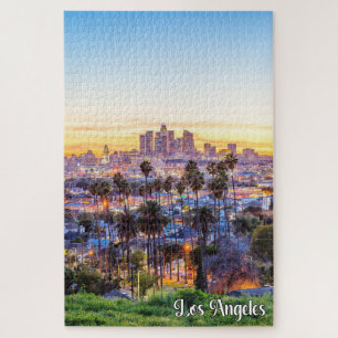 Beautiful Sunny Day In Los Angeles, California Jigsaw Puzzle