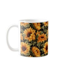 Beautiful Sunny Sunflower Mug
