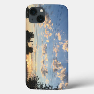 Beautiful Sunset and Clouds iPhone 13 Case