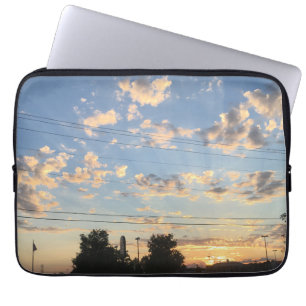 Beautiful Sunset and Clouds Laptop Sleeve