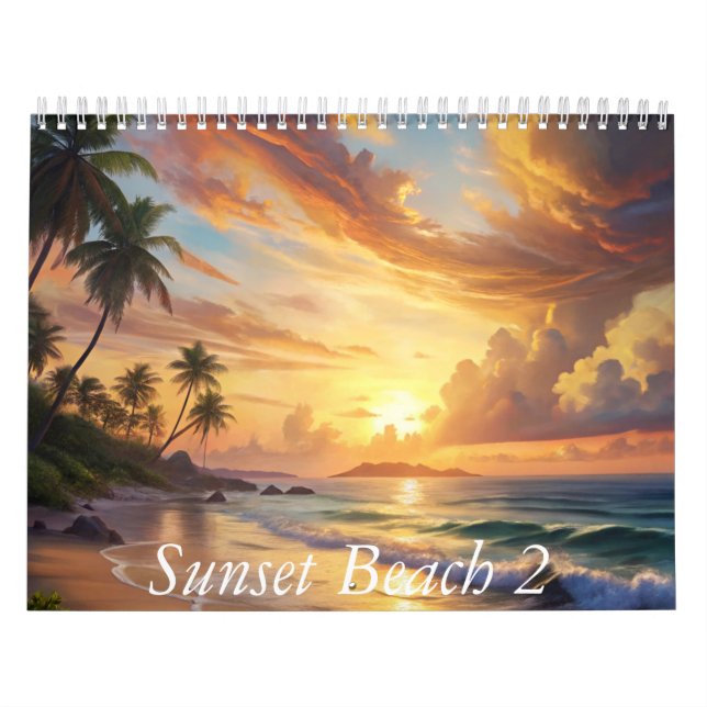 Beautiful Sunset Calendar (Cover)