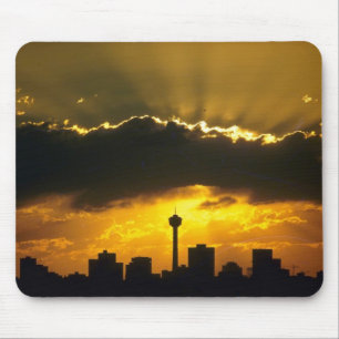 Beautiful Sunset: Calgary sunset, Alberta, Canada Mouse Pad