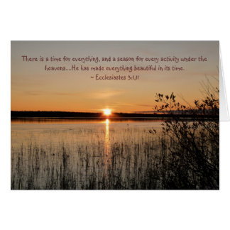 Beautiful Sunset Card - Fully Customisable