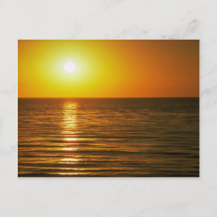 Beautiful Sunset: Cardiff-By-The-Sea, California Postcard