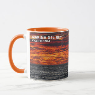 Beautiful Sunset Colors - Marina Del Rey, CA Mug