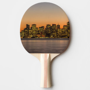 Beautiful sunset in San Francisco Ping Pong Paddle