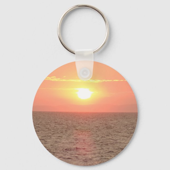 Beautiful Sunset Key Chain (Front)