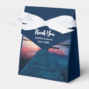 Beautiful Sunset on a Calm Lake Favour Box