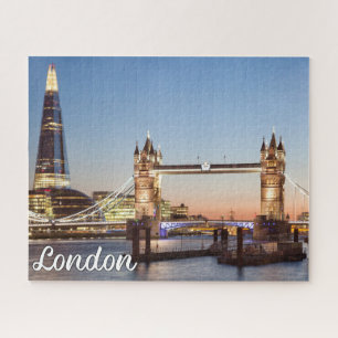 Beautiful Sunset Over London, England Jigsaw Puzzle