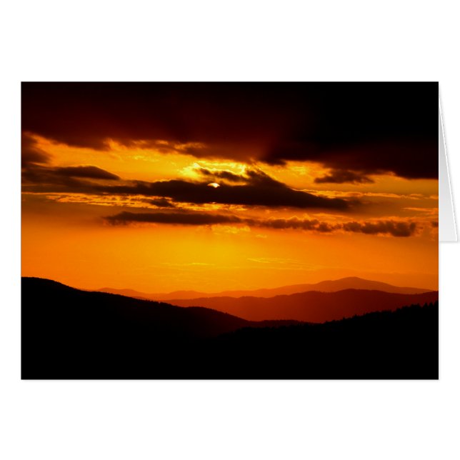 Beautiful sunset photo (Front Horizontal)