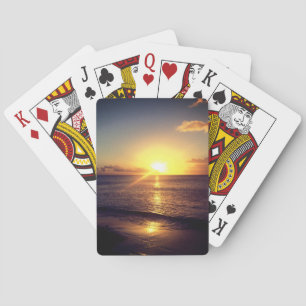 Beautiful Sunset Playing Cards