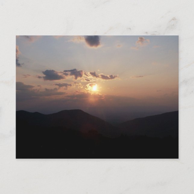 "Beautiful Sunset" Postcard (Front)