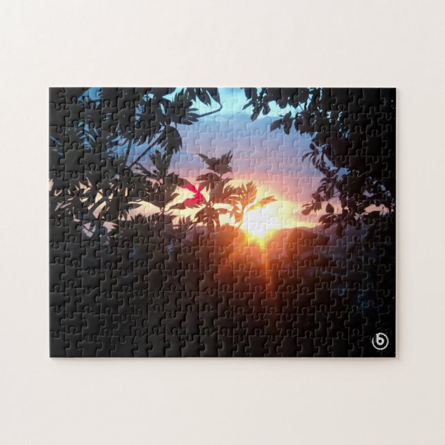 Beautiful Sunset Puzzle (Horizontal)