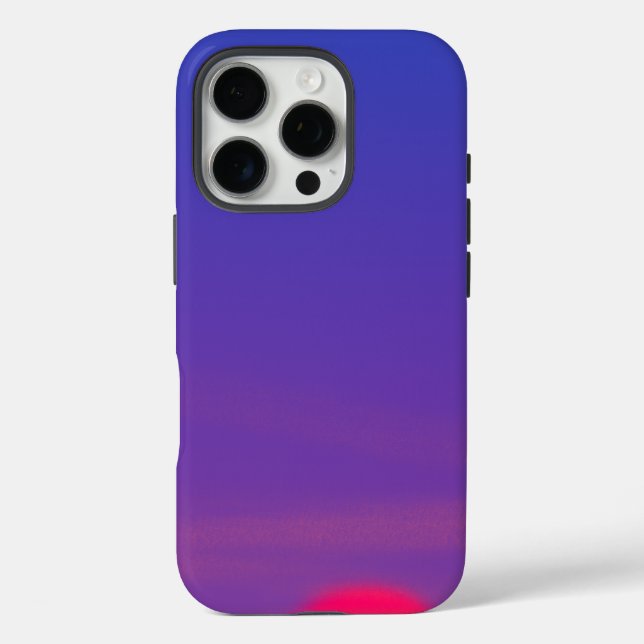 beautiful sunset scenery design Case-Mate iPhone case (Back)