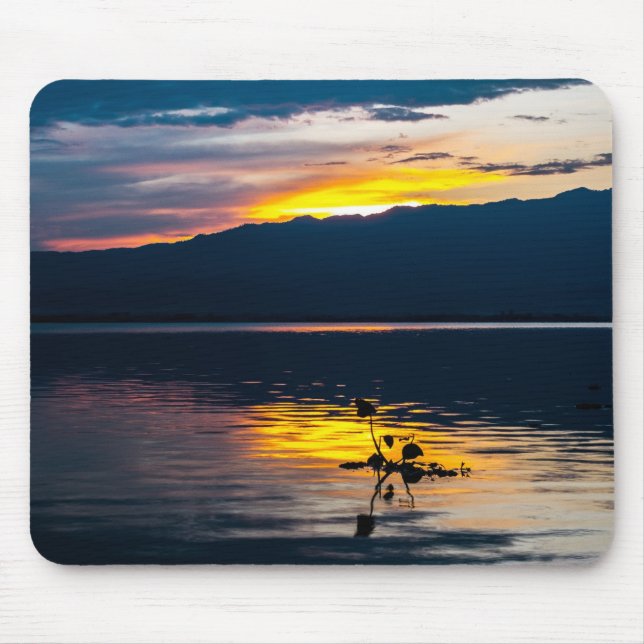 Beautiful Sunset Scenic Landscape Photographic Art Mouse Pad (Front)