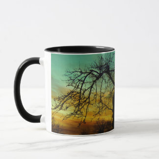 Beautiful Sunset Scenic Landscape Photographic Art Mug