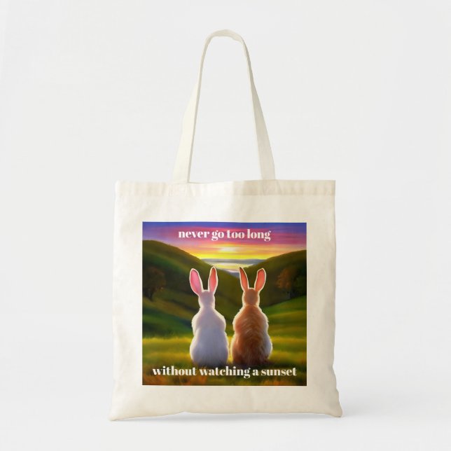Beautiful Sunset Tote Bag (Front)
