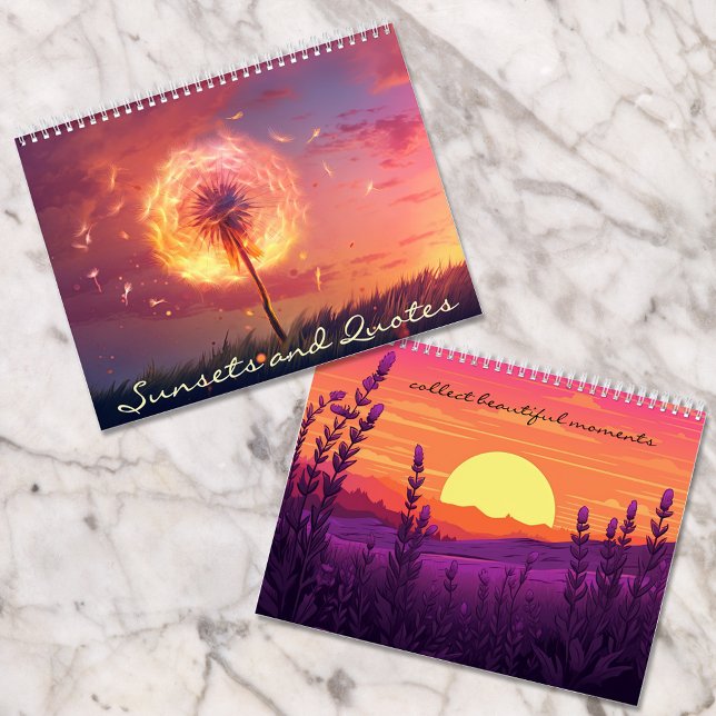 Beautiful Sunsets and Quotes Calendar (Creator Uploaded)