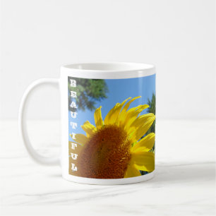 Beautiful Sunshine for You & Me! Sunflower Cup