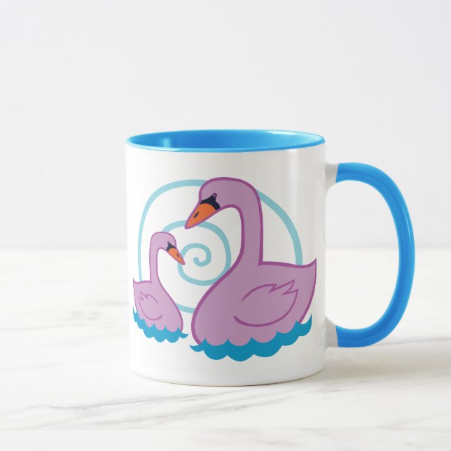 Beautiful Swans Mug (Right)