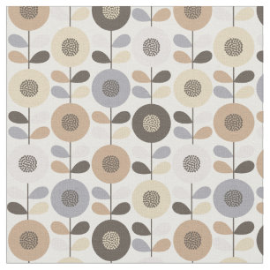 Beautiful swedish floral seamless pattern fabric