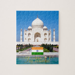 Beautiful Taj-Mahal India Pro Photo Jigsaw Puzzle
