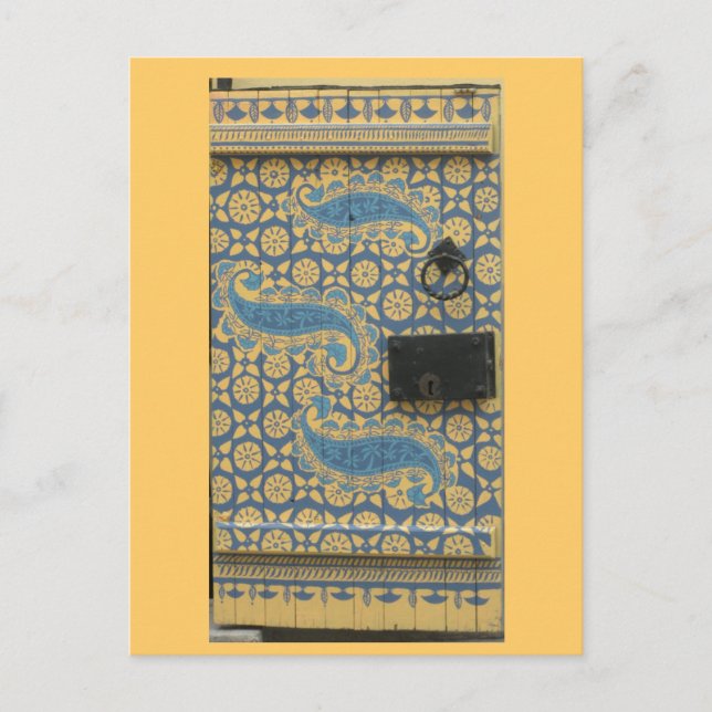 Beautiful Tallinn, Estonia Doorway Postcard (Front)