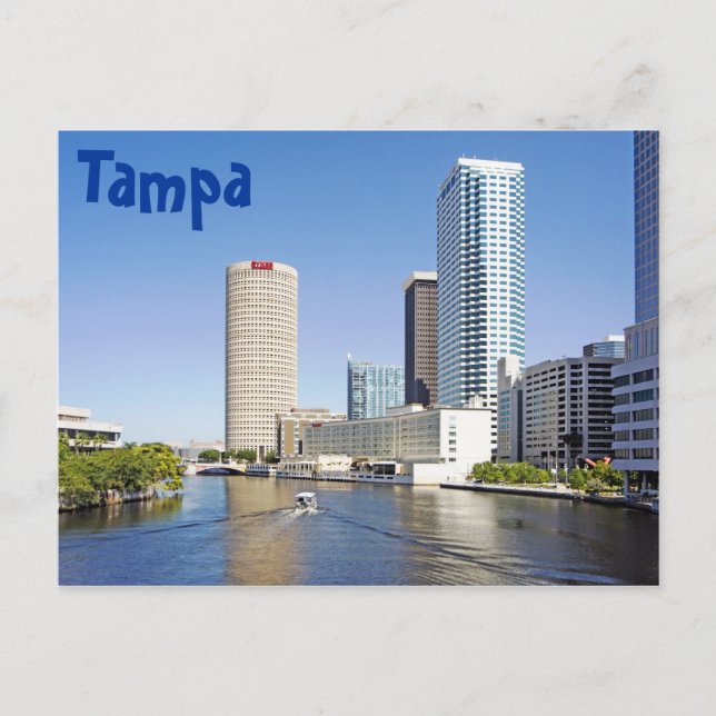 Beautiful Tampa, Florida Postcard (Front)