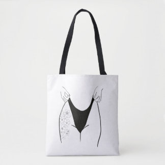 Beautiful tattoo woman  tote bag