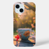Beautiful Tea Cup At Sunset